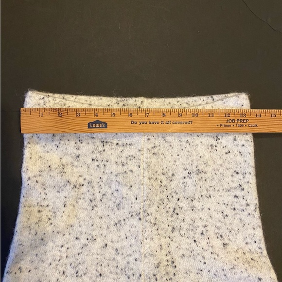 Zara Black Speckled Light Gray Sweater Knit pants Women’s, stretch - Picture 7 of 10